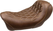 Mustang Wide Tripper Seat - Brown