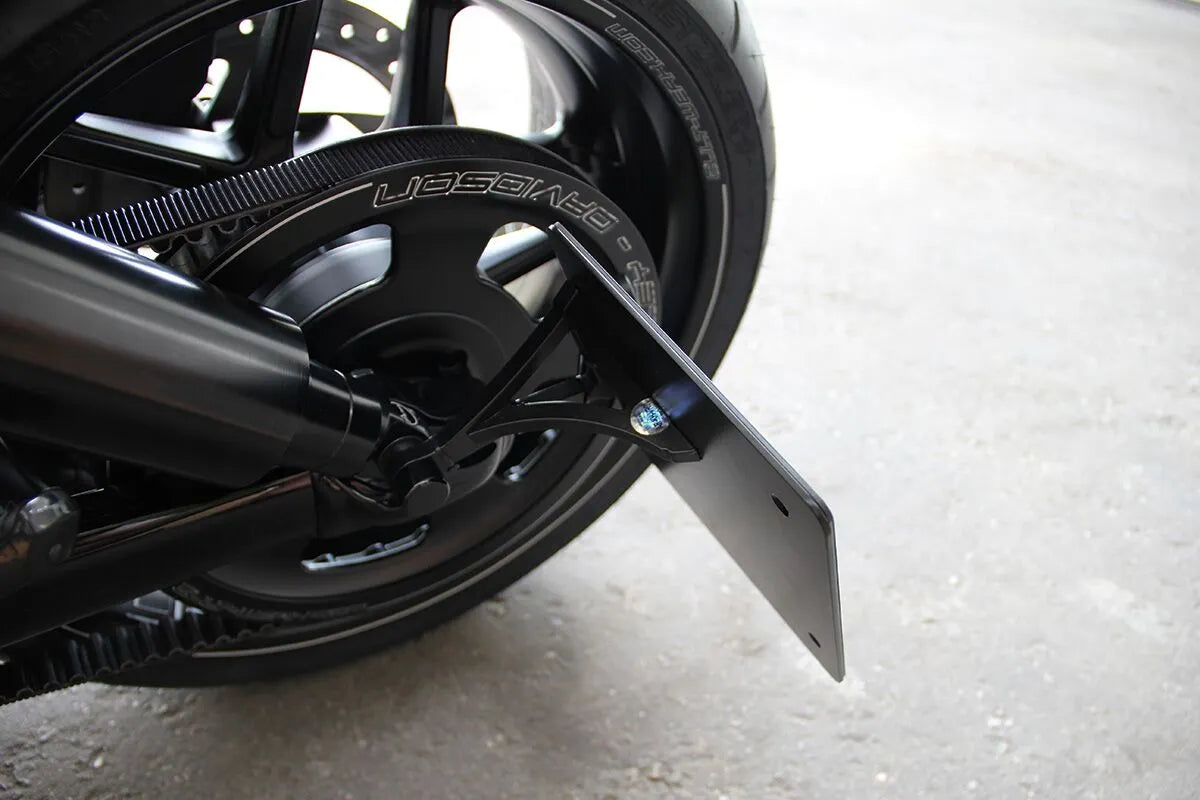 Cult Werk License Plate Holder With Led Light