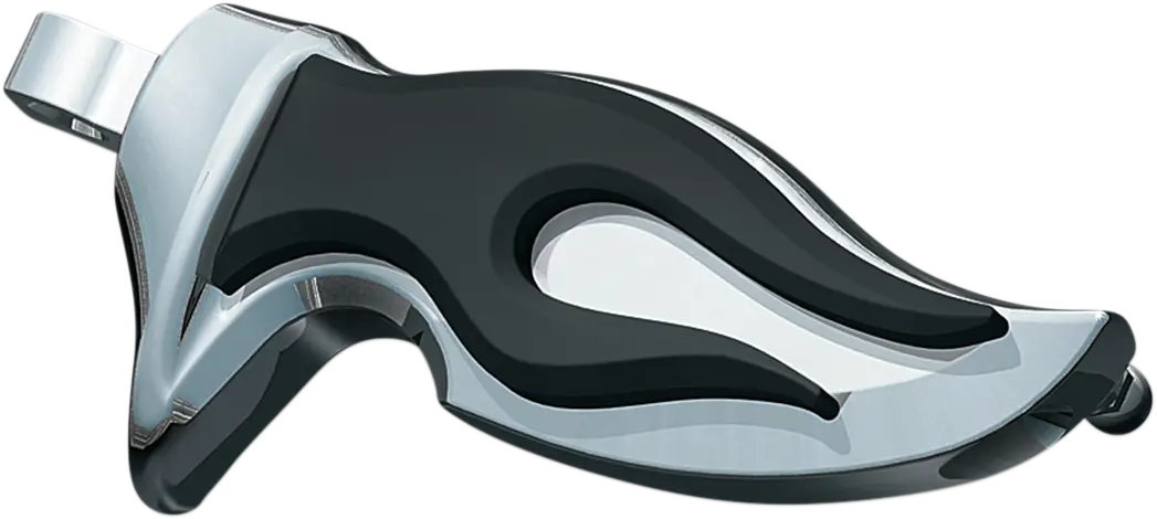Kuryakyn Flamin' Pegs - Chrome Footpegs