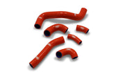 Samco Sport Radiator Hose Kit - Orange Silicone