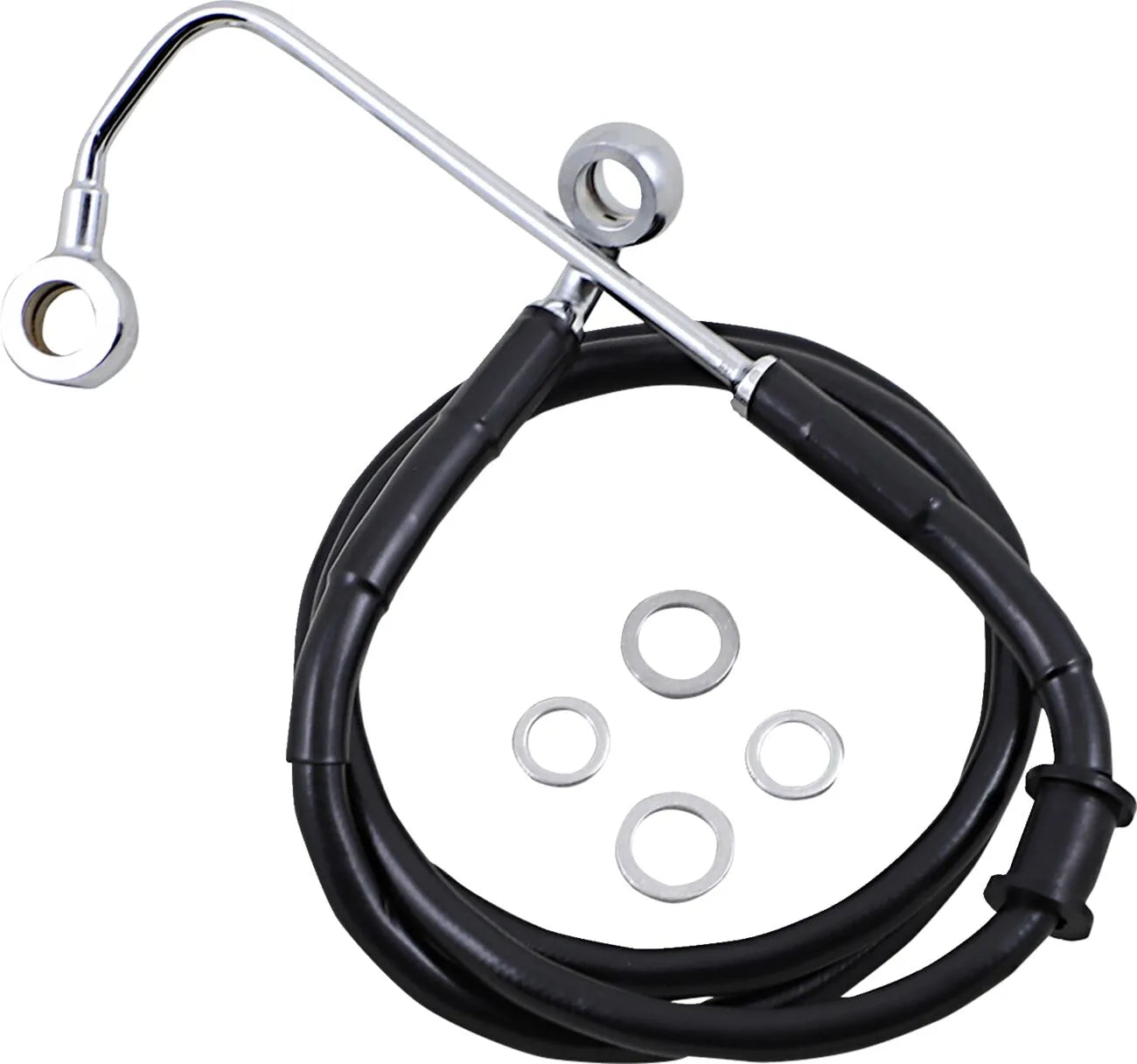 Drag Specialties Extended Brake Line For Abs - 40.75"