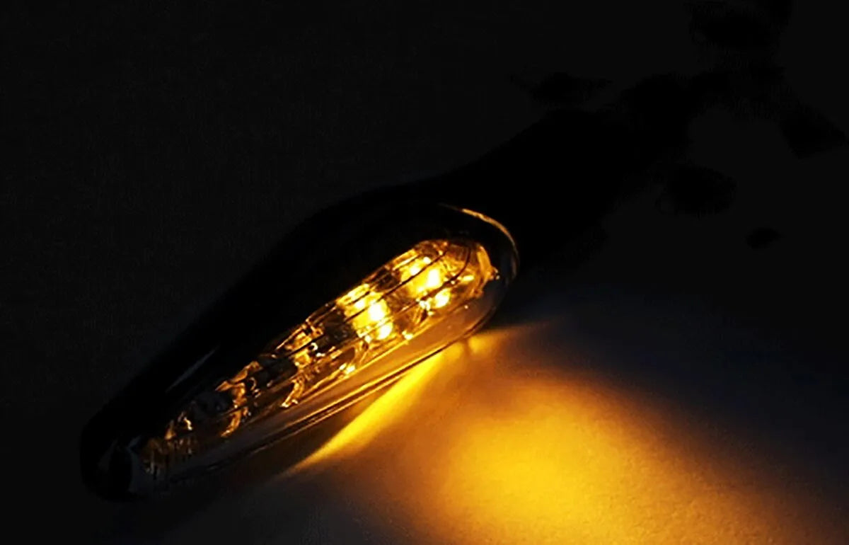 Koso North America Led Indicator - Black Matte Finish