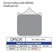 Dp Brakes Standard sintret metalbremseklodser