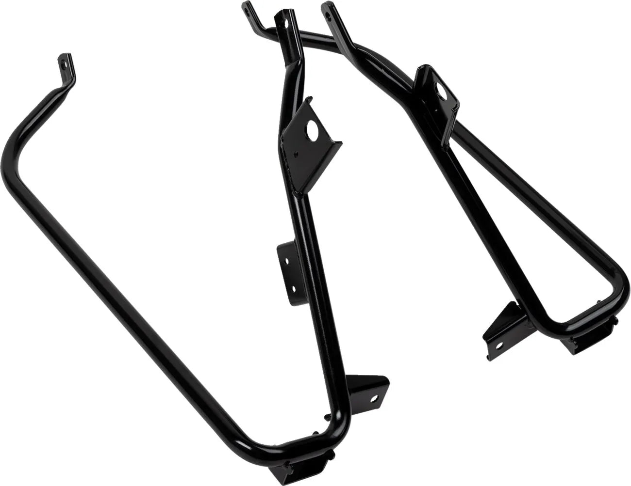 Drag Specialties Saddlebag Support - Black, Gloss