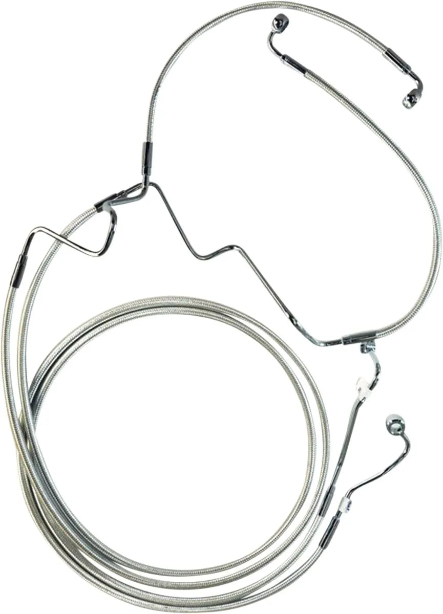 Magnum Shielding Extended Abs Lower Brake Line Kit Touring