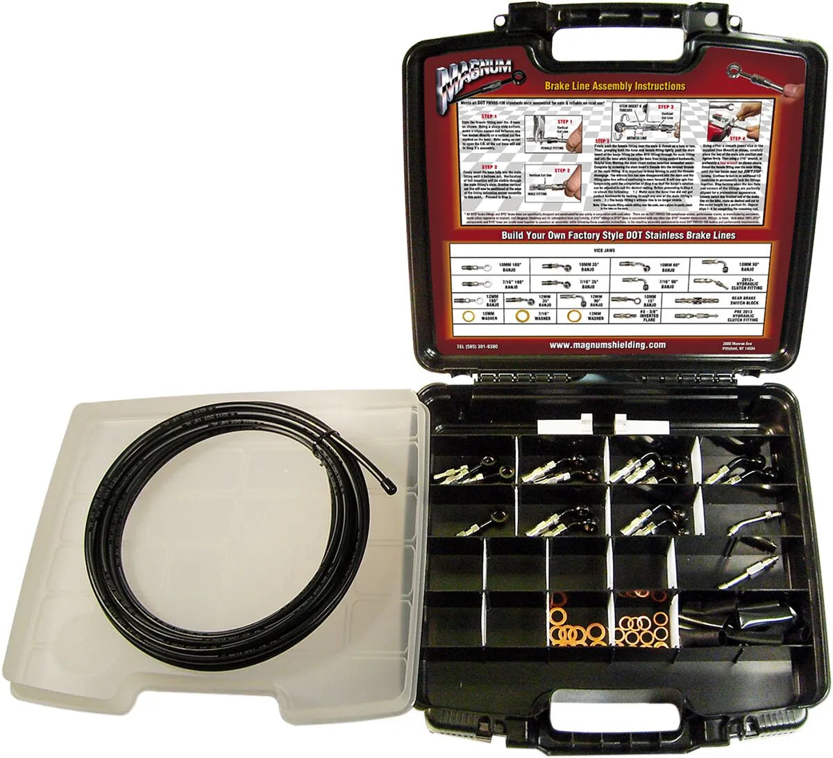 Magnum Shielding Byo Brake Line Deluxe Kit