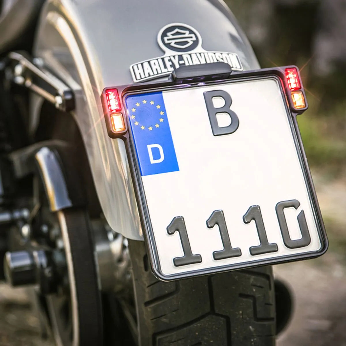 Heinz Bikes 3-in-1 License Plate Holder For Eu