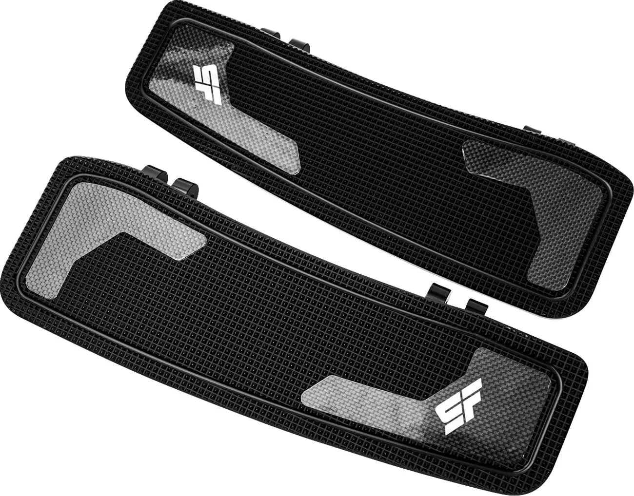 Slyfox Driver Floorboards - Black Anodized Aluminum