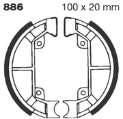 Ebc Standard Brake Shoes - Organic Base