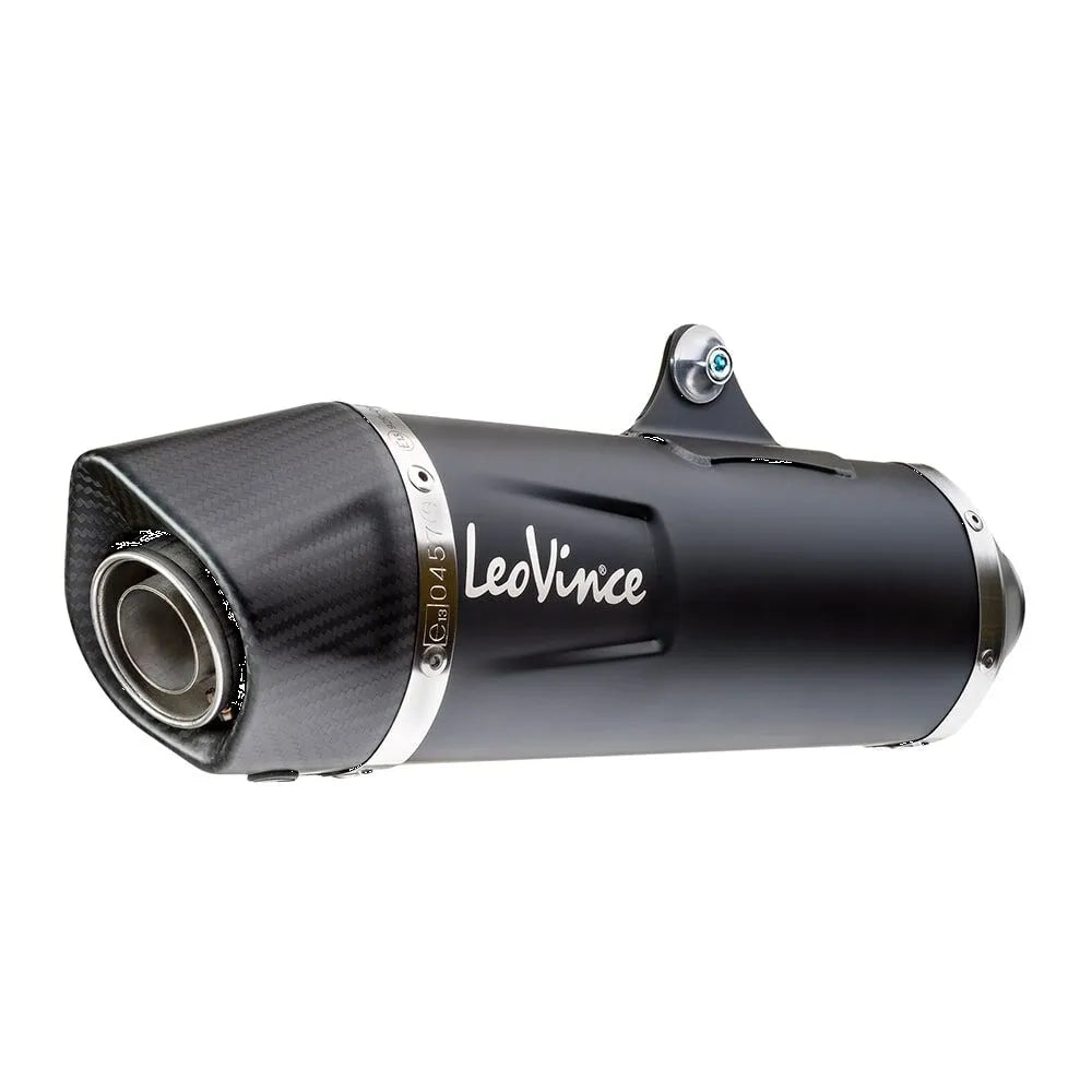 Leovince Nero Slip-on Muffler - Black Stainless Steel