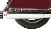 Bassani Xhaust Quick Change Slip-on Mufflers - Chrome