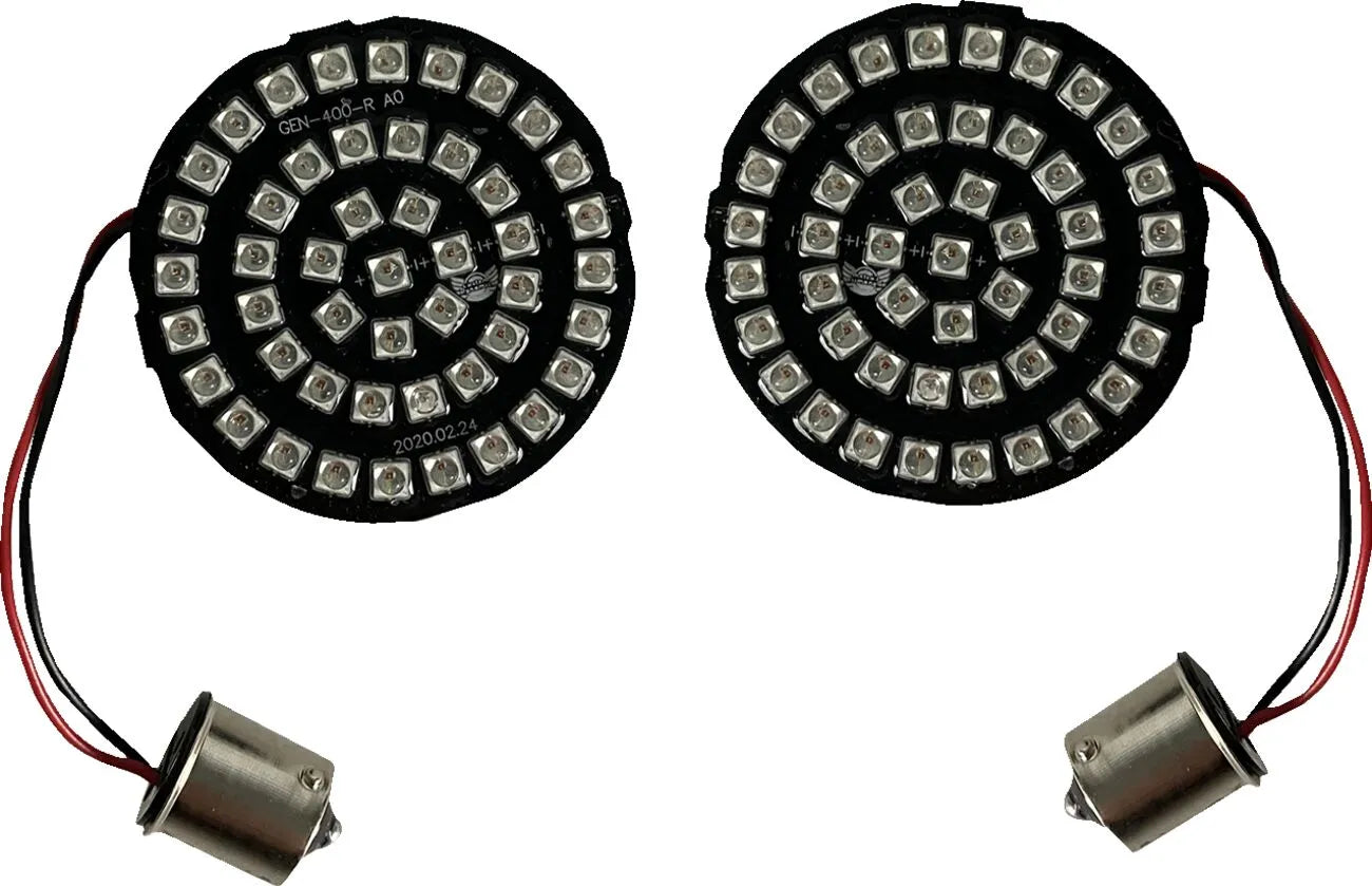 Custom Dynamics Genesis 4 Red Led Turn Signal Insert