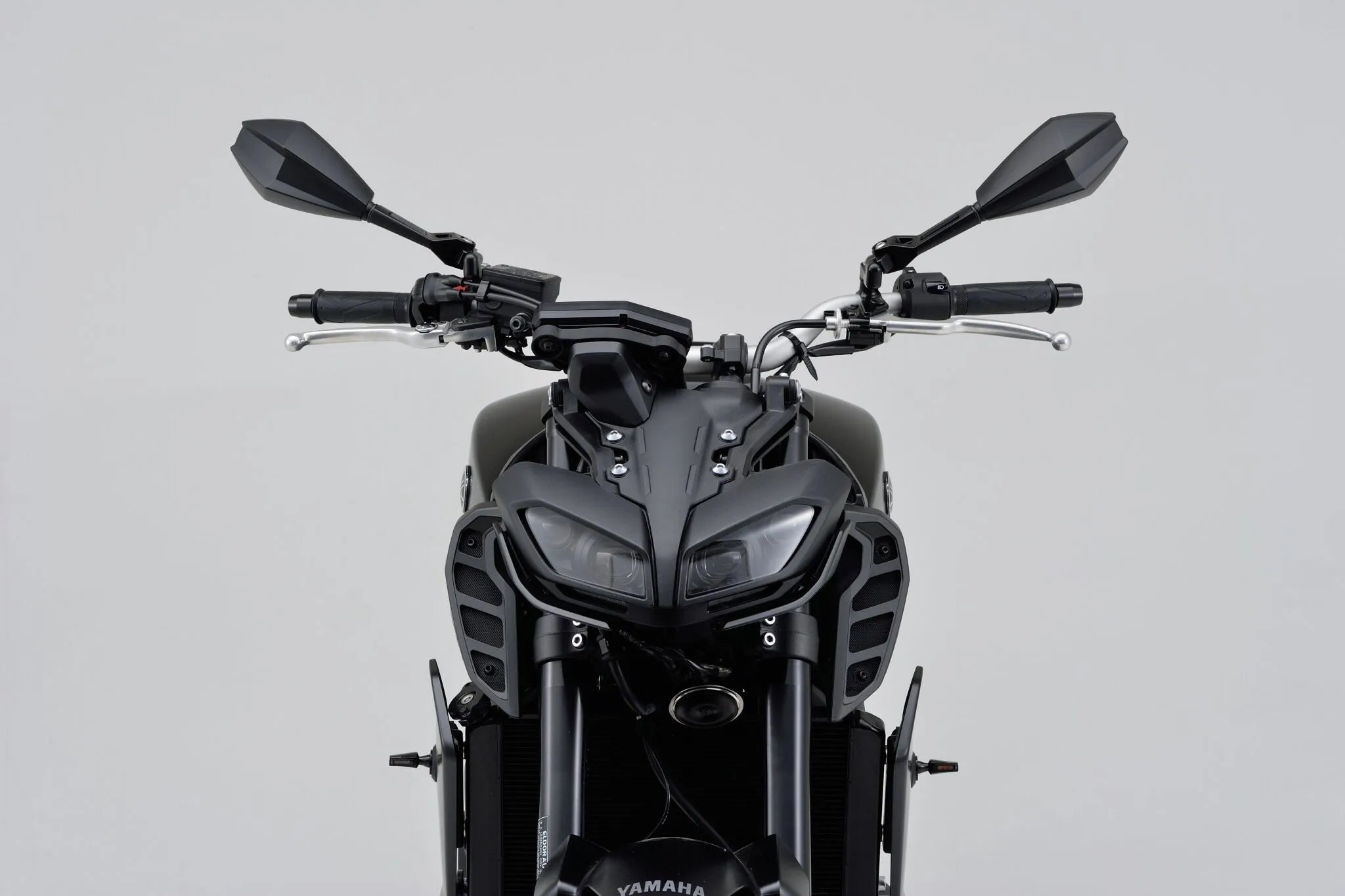 Daytona Aluminum Abs Mirror - Black