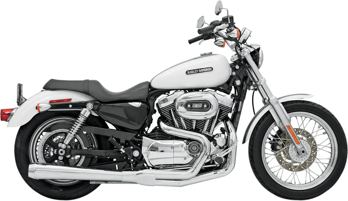 Bassani Xhaust Road Rage 2:1 Exhaust System - Chrome