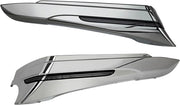 Ciro Saddlebag Extensions - Chrome, Lighted