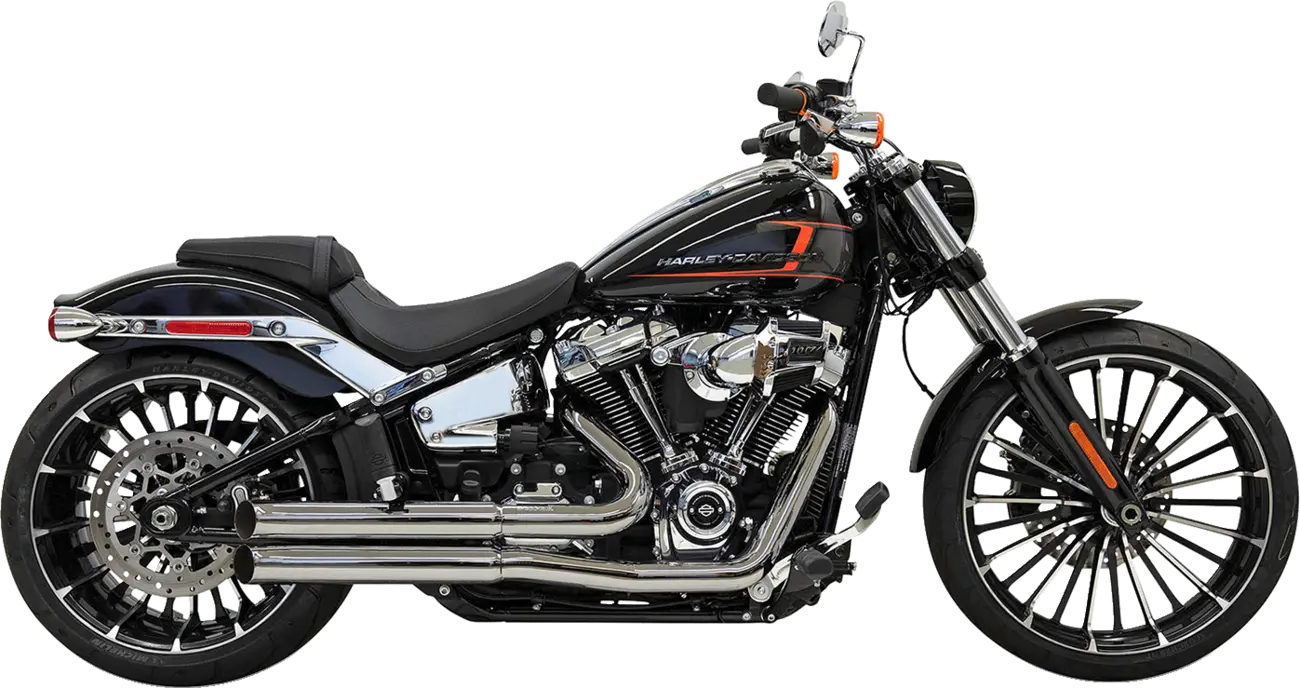 Bassani Xhaust Pro-street Exhaust System Chrome Steel