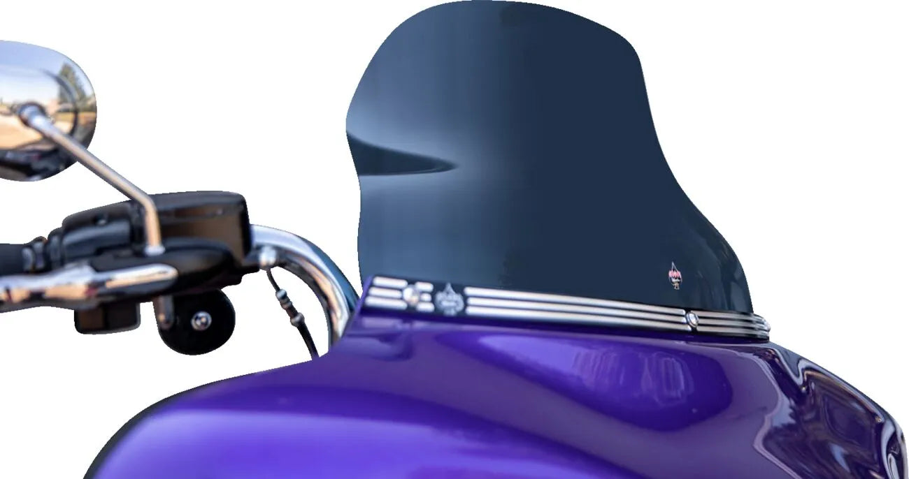 Klock Werks Flare Windshield - Dark Smoke