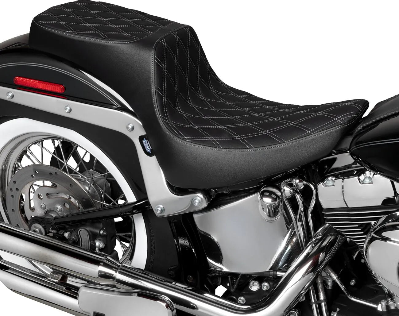 Drag Specialties Performance Predator 2-up Seat