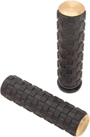 Arlen Ness Air Trax Grips - Black/brass