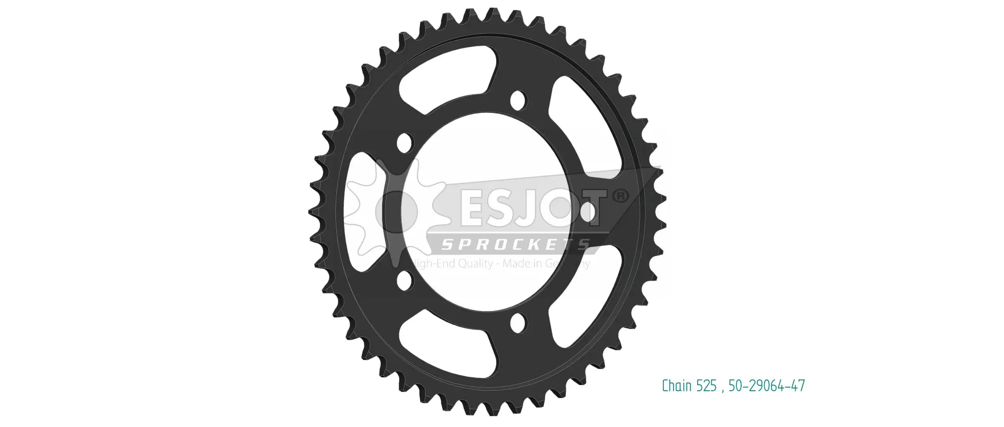 Esjot 525 Steel Rear Sprocket