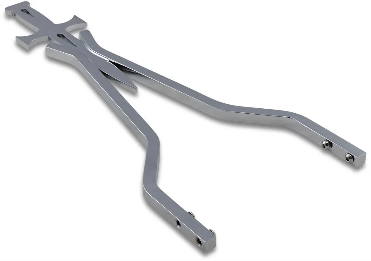 Cycle Visions Daggertude Sissy Bar - Chrome, 18"