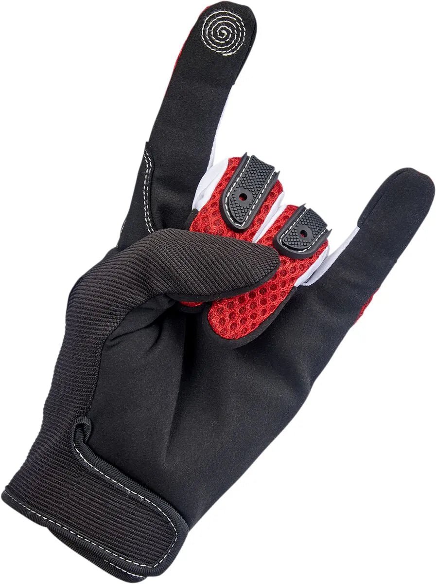 Biltwell Anza Gloves - Black/Red