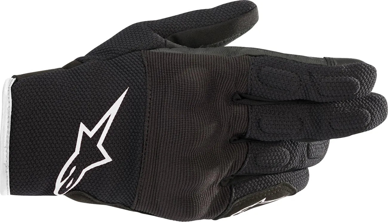 Alpinestars Stella S-max Drystar Women's Motorcycle Gloves - Black/White
