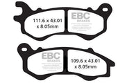 Ebc Sfac Carbon Series Scooter Brake Pads