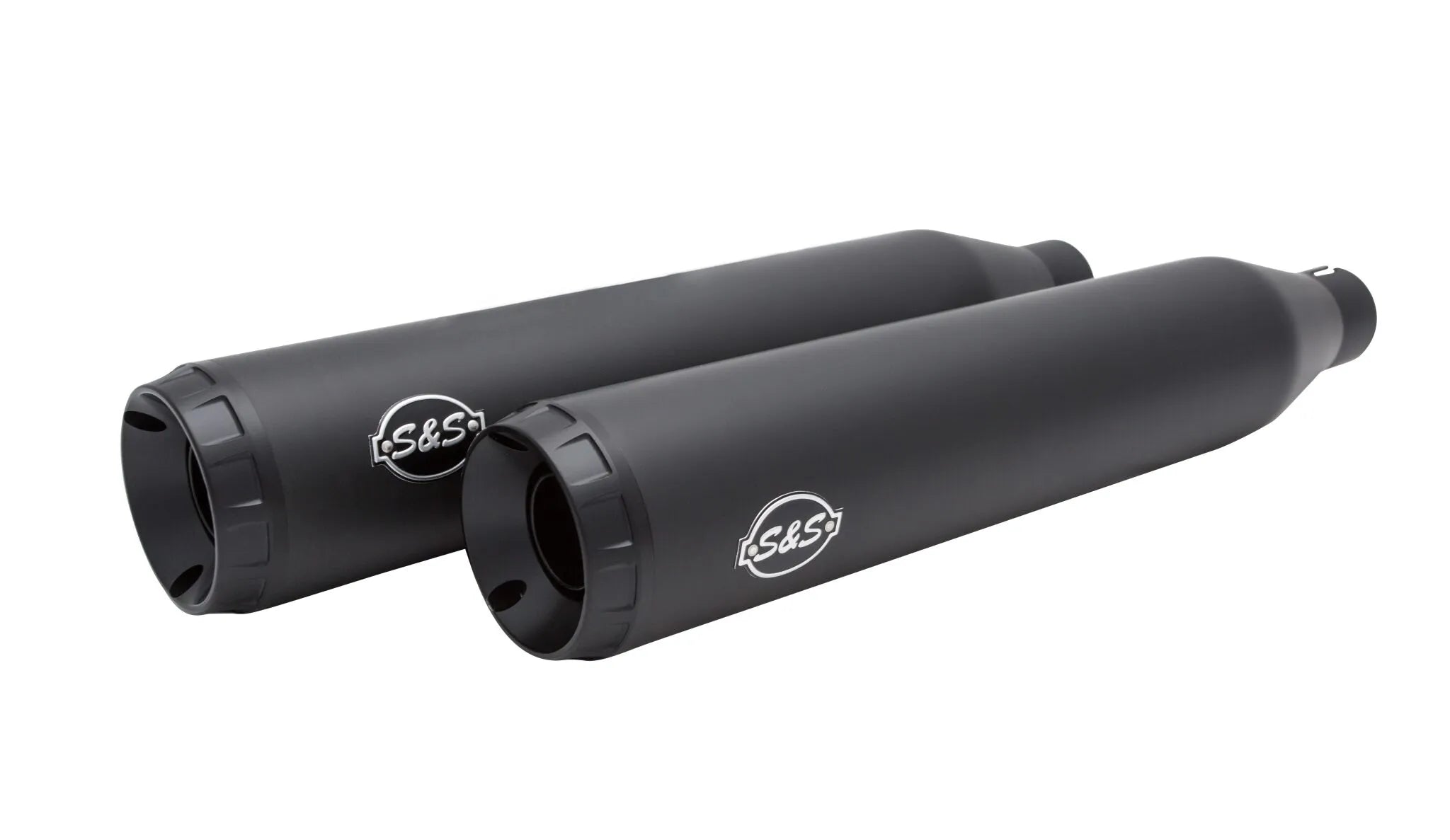 S&s Cycle Grand National Slip-on Mufflers - Black