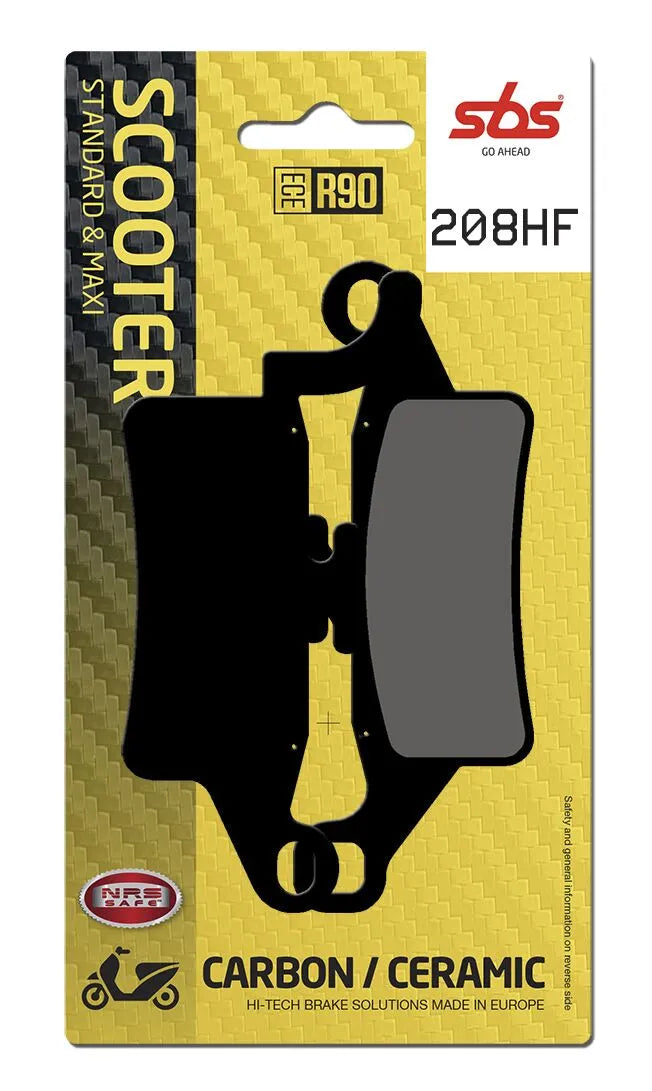 Sbs Hf Street Ceramic Organic Brake Pads