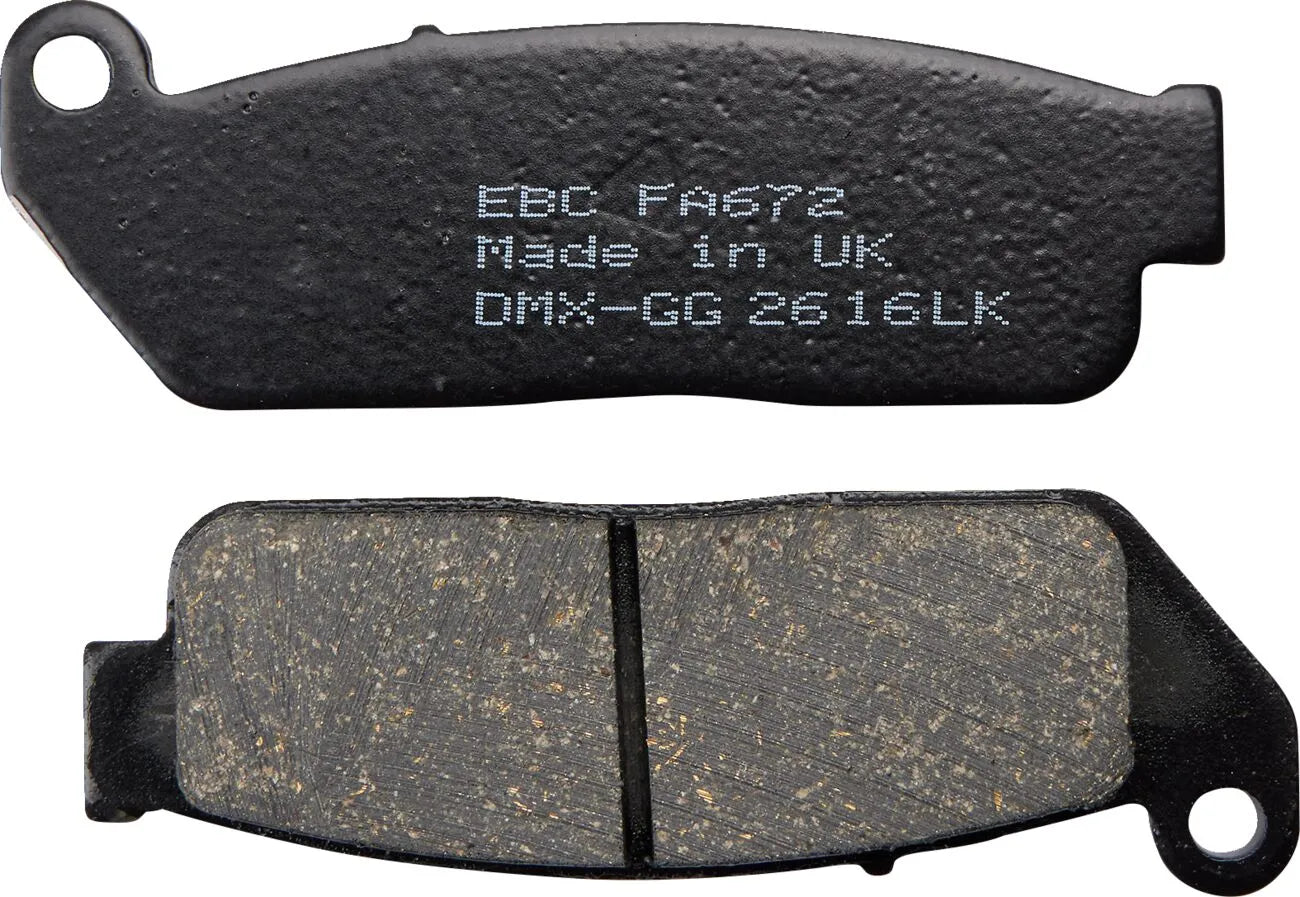 Ebc Organic Base Brake Pads Fa672