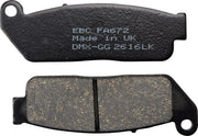 Ebc Organic Base Brake Pads Fa672