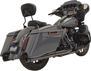 Bassani Xhaust Dnt Straight Can Slip-on Mufflers Chrome