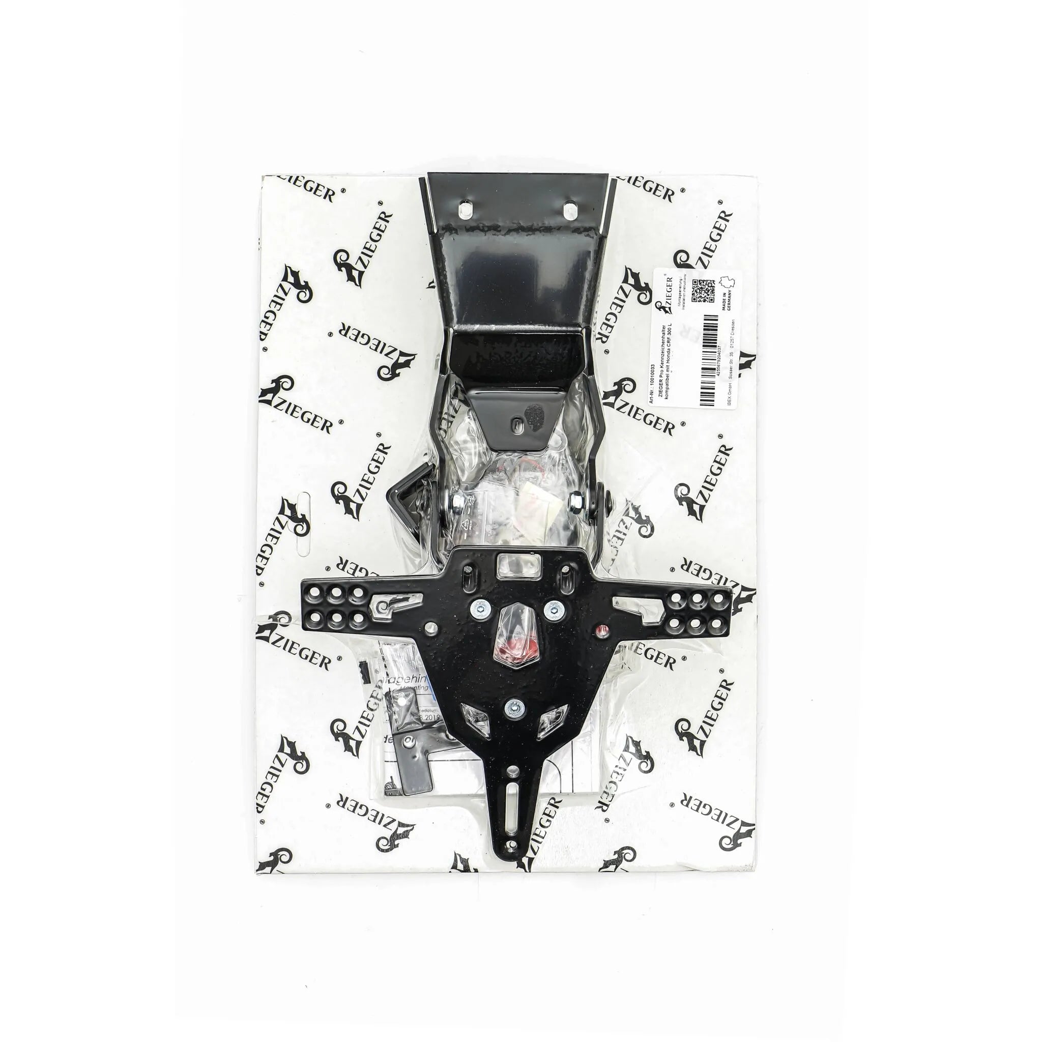 Zieger Pro License Plate Holder Type B