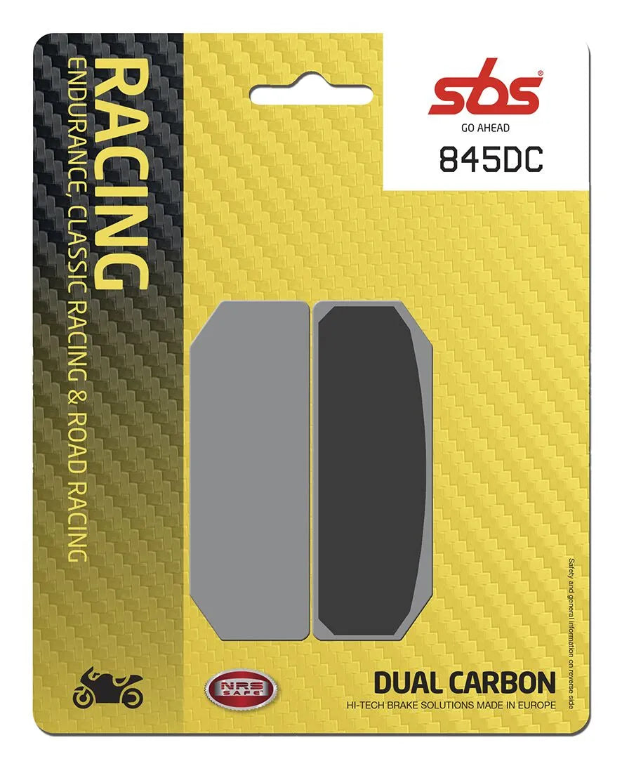 Sbs Dc Racing Dual Carbon Brake Pads For Race Rotors