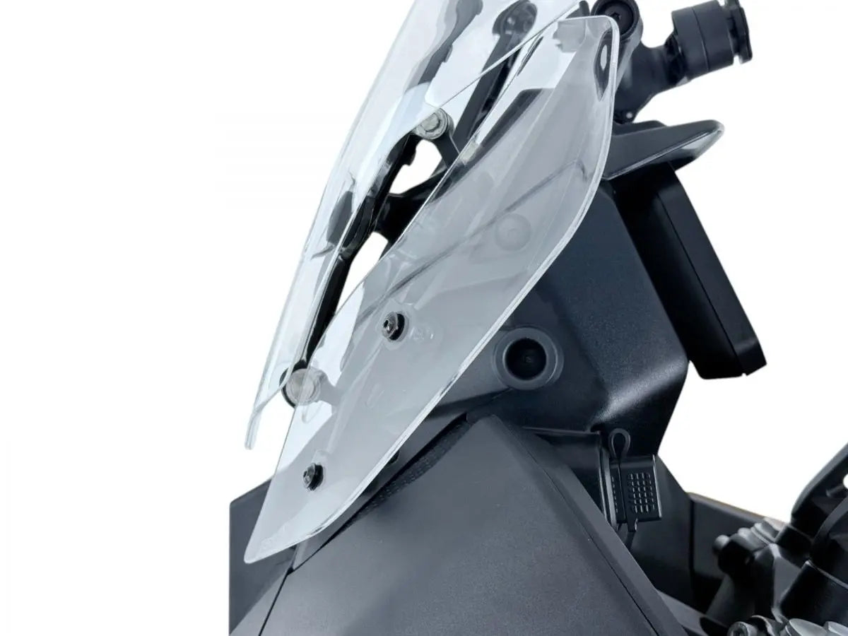 Wrs Side Deflectors Moto Guzzi Stelvio Clear