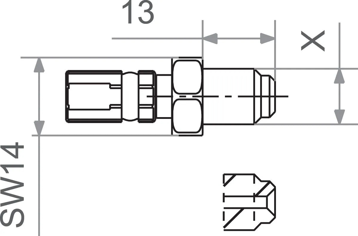 Trw Varioflex Fitting For Brake Hose