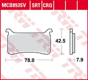 Trw Crq Series Carbon Race Brake Pads For Front Calipers