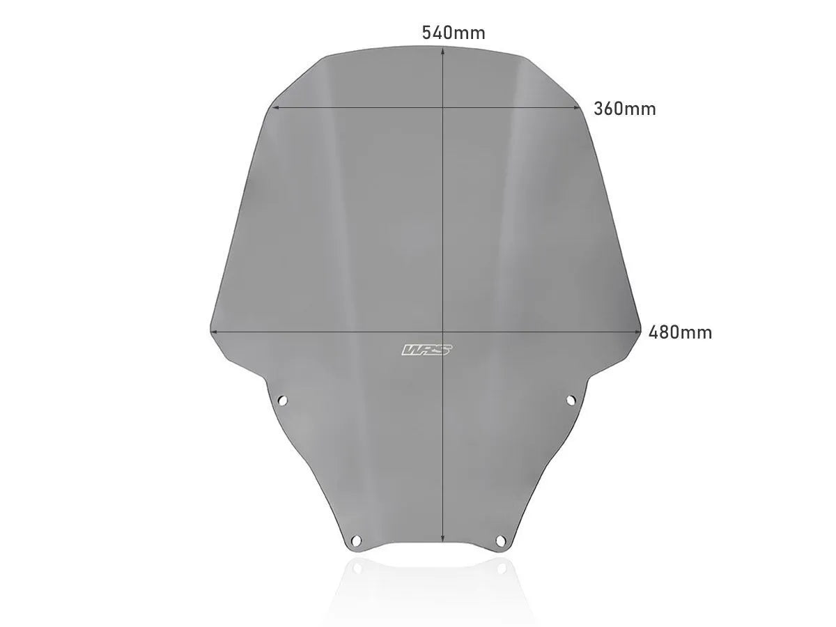 Wrs Scooter Windscreen - Forbedret kørekomfort