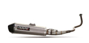 Yasuni Maxiscooter 4t Full Exhaust System - Titanium Look