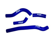 Ksx Radiator Hose Kit Silicone Blue For Motorcycle