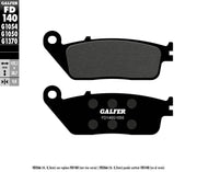 Galfer Organic Brake Pad Set For Motorcycle