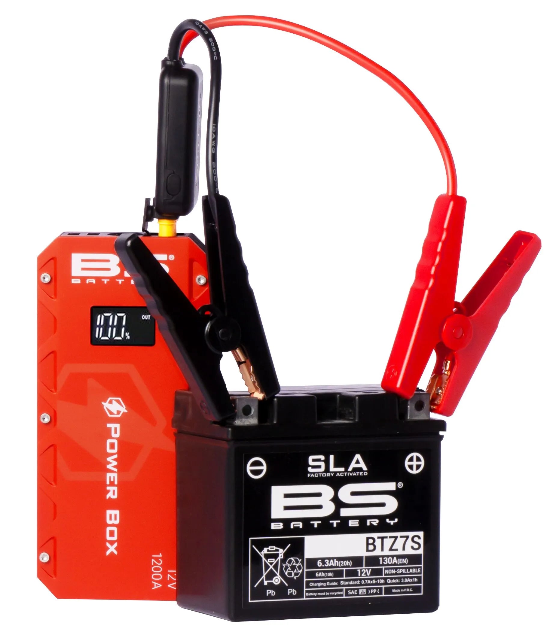 Bs Battery Power Box Pb-02 - 1200a Jump Starter