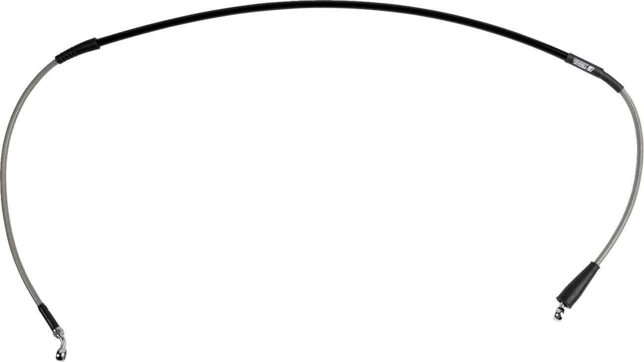 Moose Offroad Stainless Steel Braided Brake Line Front