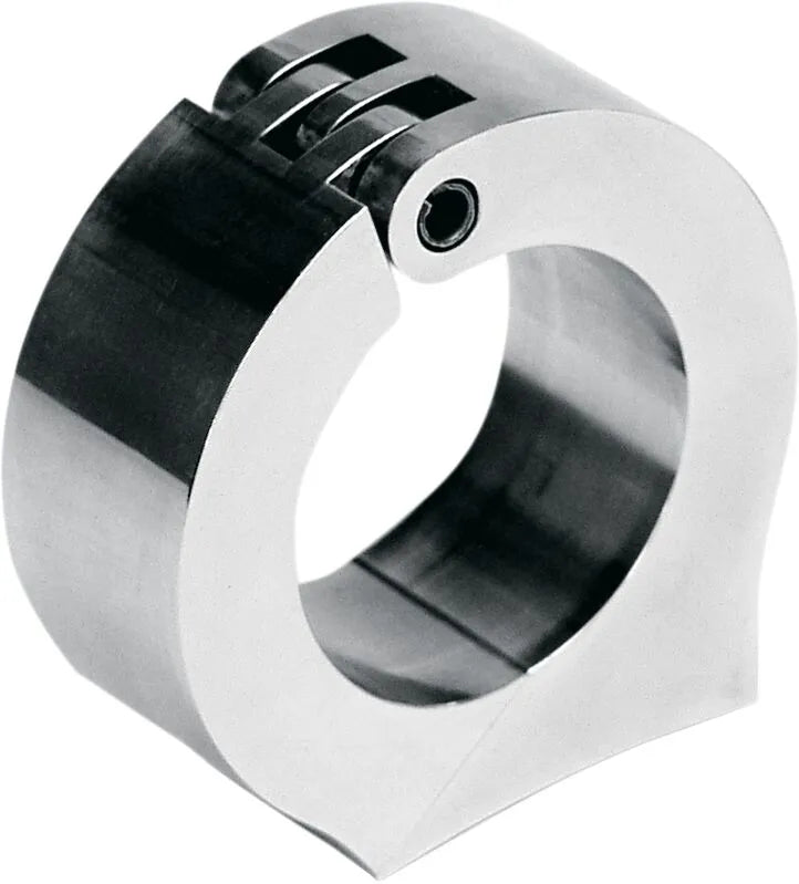 Dakota Digital Handlebar Gauge Clamp - Chrome