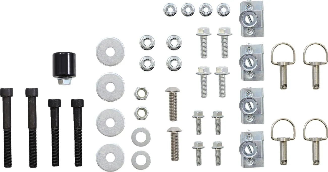 Cycle Visions Baggertail - Black Saddlebag Support