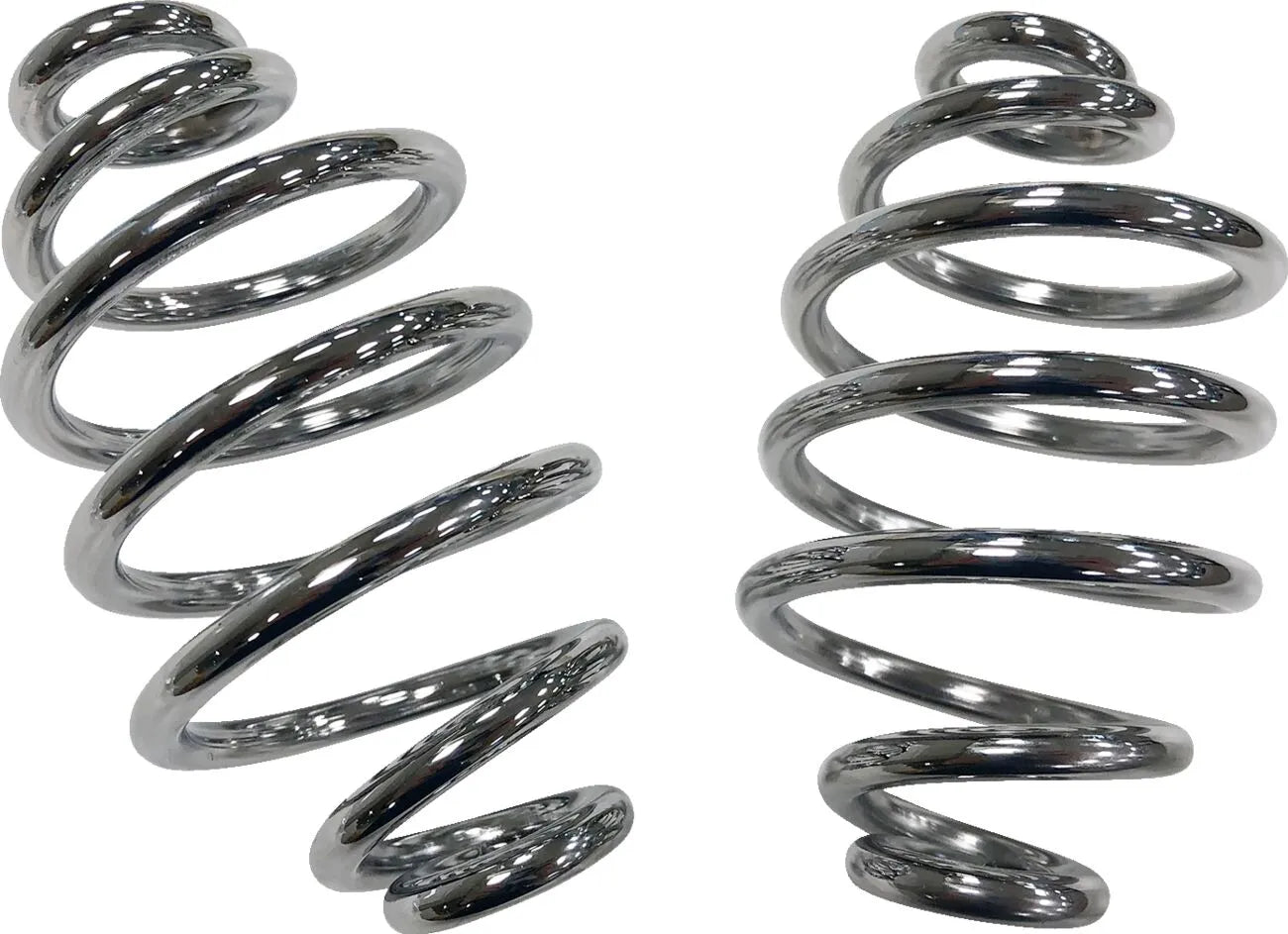 Drag Specialties 4" Chrome Seat Springs