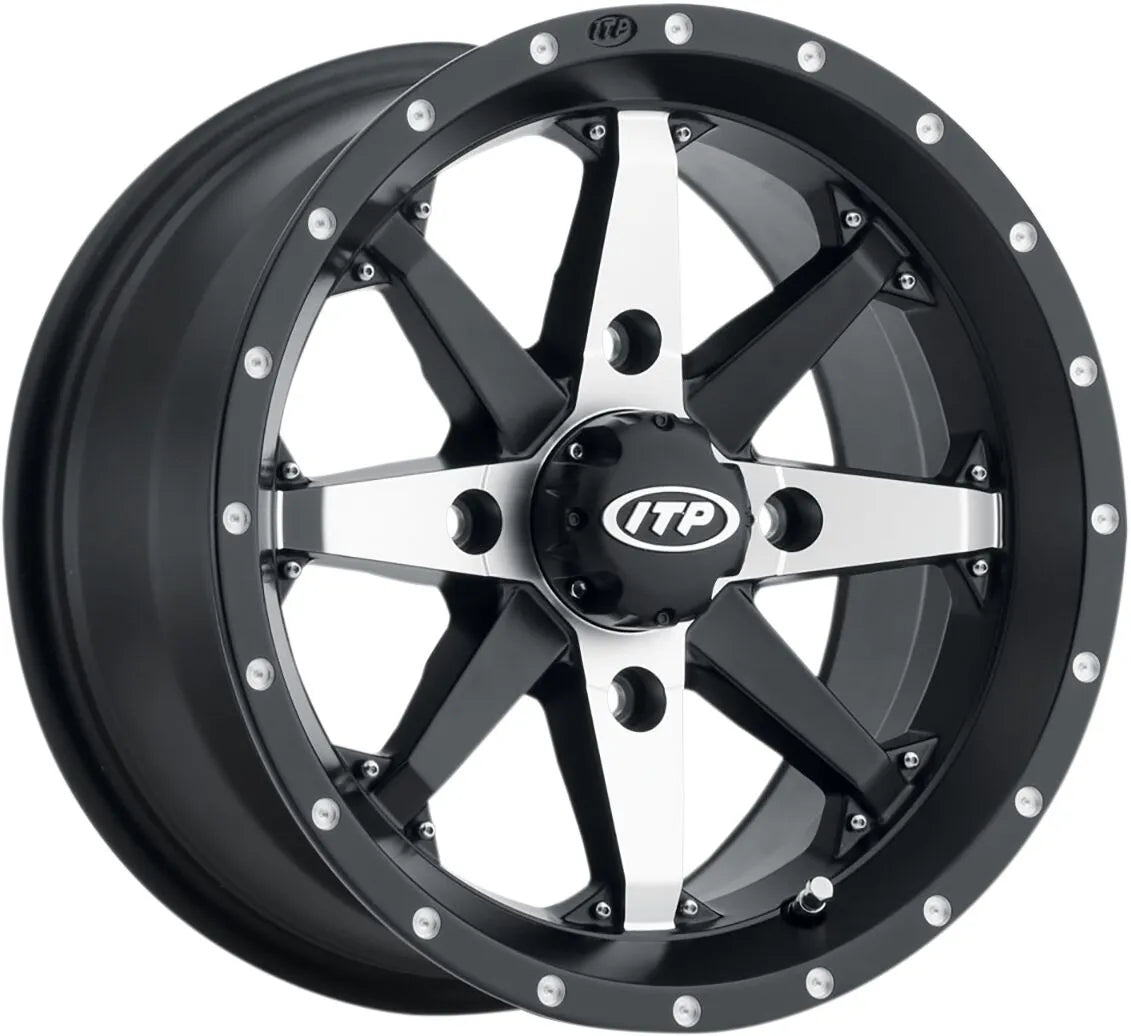 Itp Cyclone Wheel - Black Machined 15 Inch