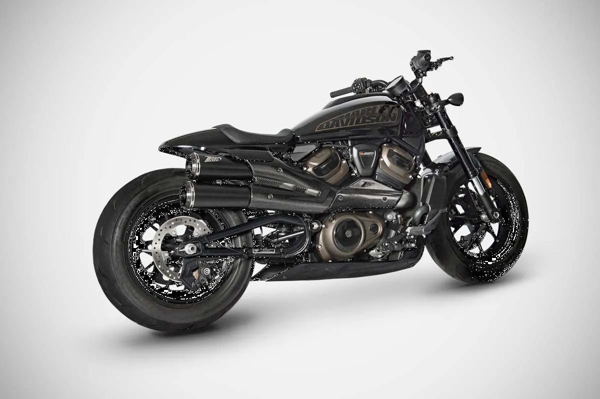 Zard Top Gun Full Exhaust System For Harley-davidson Sportster S