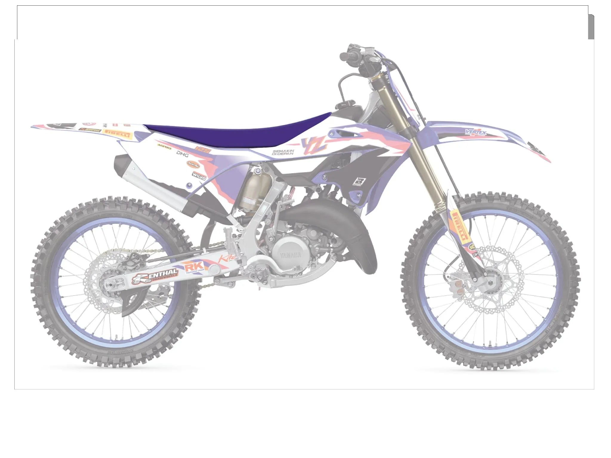 Blackbird Racing Replica Team Seat Cover